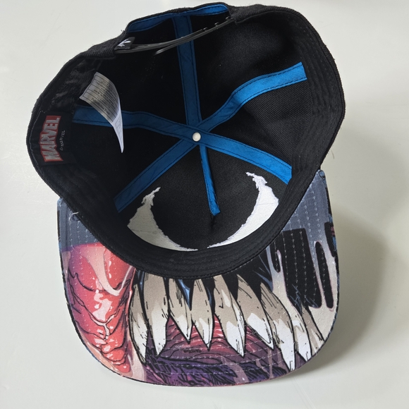 MARVEL Black Bold Graphic Comics/Movie Franchise Baseball Cap - Picture 3 of 8
